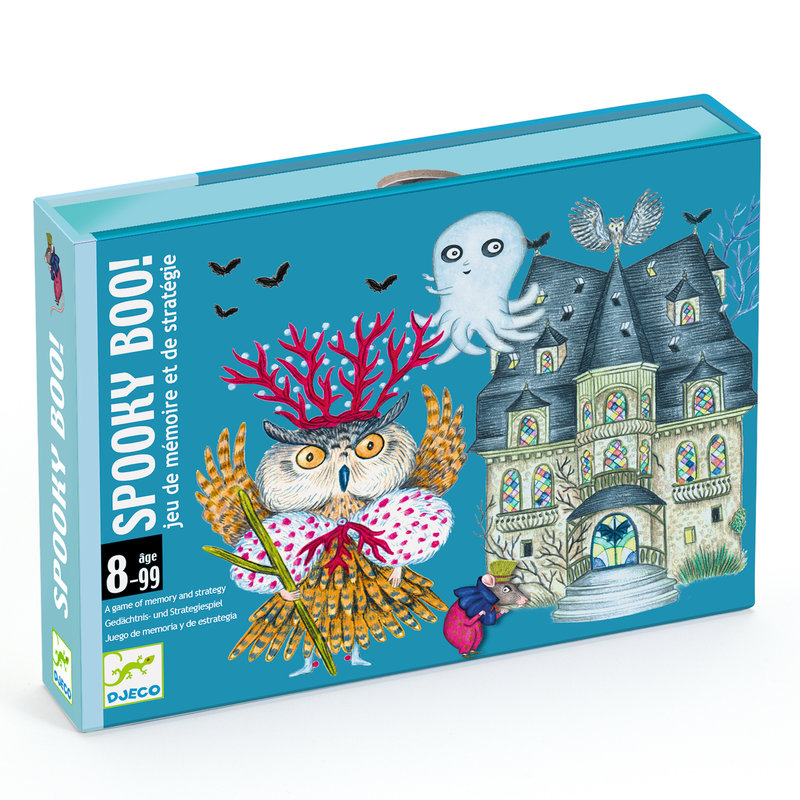 DJECO Jeux De Cartes Spooky Boo !