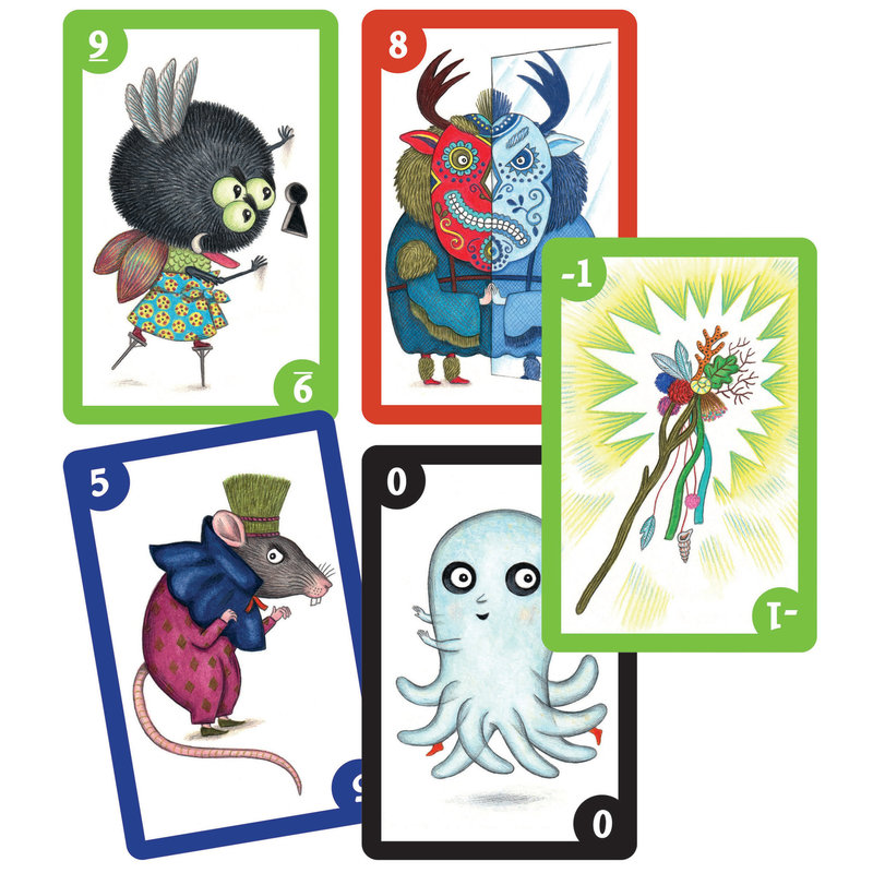 DJECO Jeux De Cartes Spooky Boo !