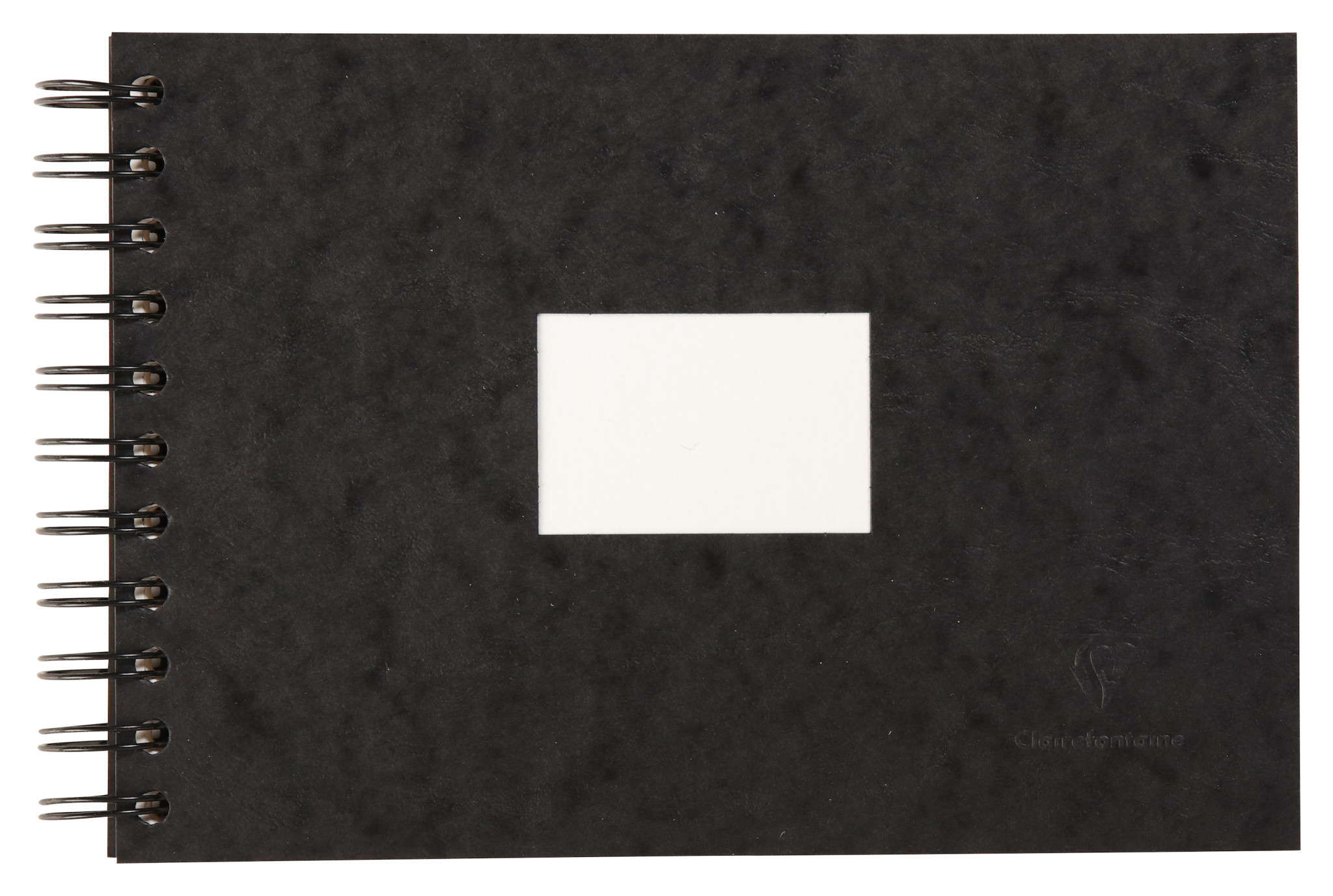 CLAIREFONTAINE Carnet de Voyage aquarelle spiralé A5 20F 300g noir