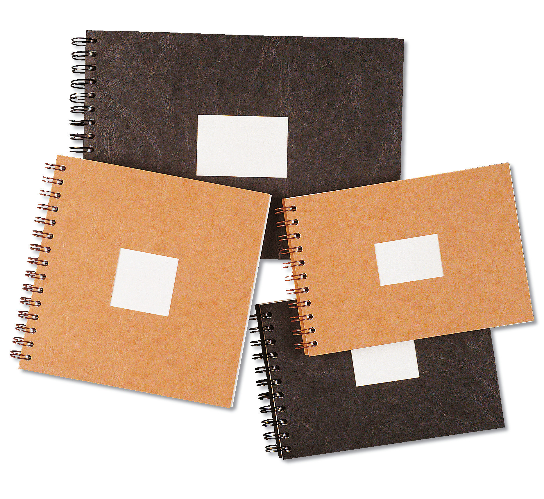 CLAIREFONTAINE Carnet de Voyage aquarelle spiralé 20x20cm 20F 300g havane