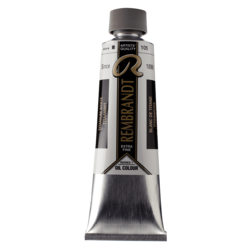 REMBRANDT Couleur à l'Huile Tube 150 ml Blanc De Titane (L'Huile De Carthame) 105