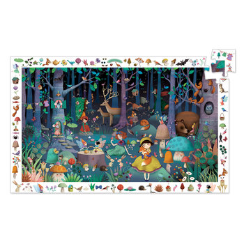 DJECO Puzzles Observation La Forêt Enchantée - 100 Pcs