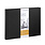 HAHNEMÜHLE Livre Croquis "D&S" noir,  140g/m², DIN A3 paysage, 80feuilles
