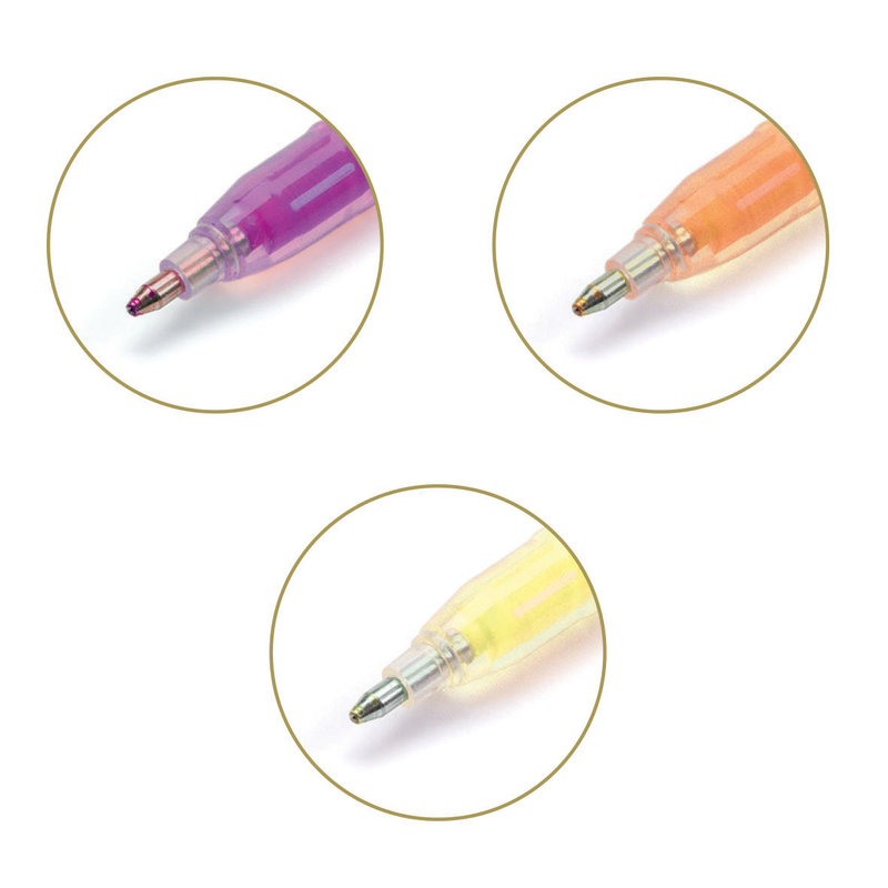 DJECO 6 stylos gel pastel