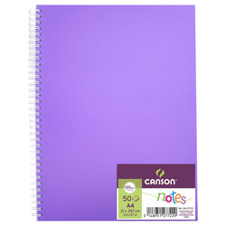 CANSON Carnet Spirale 50Fl  Notes Canson®  A4 120G  Violine