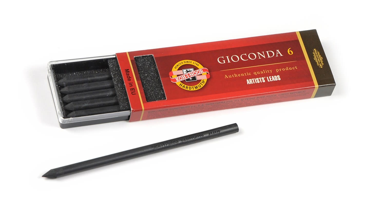 CORECTOR BILMANS Etui De 6 Mines 5,6 Mm 4B - Negro N° 1 - Tendre