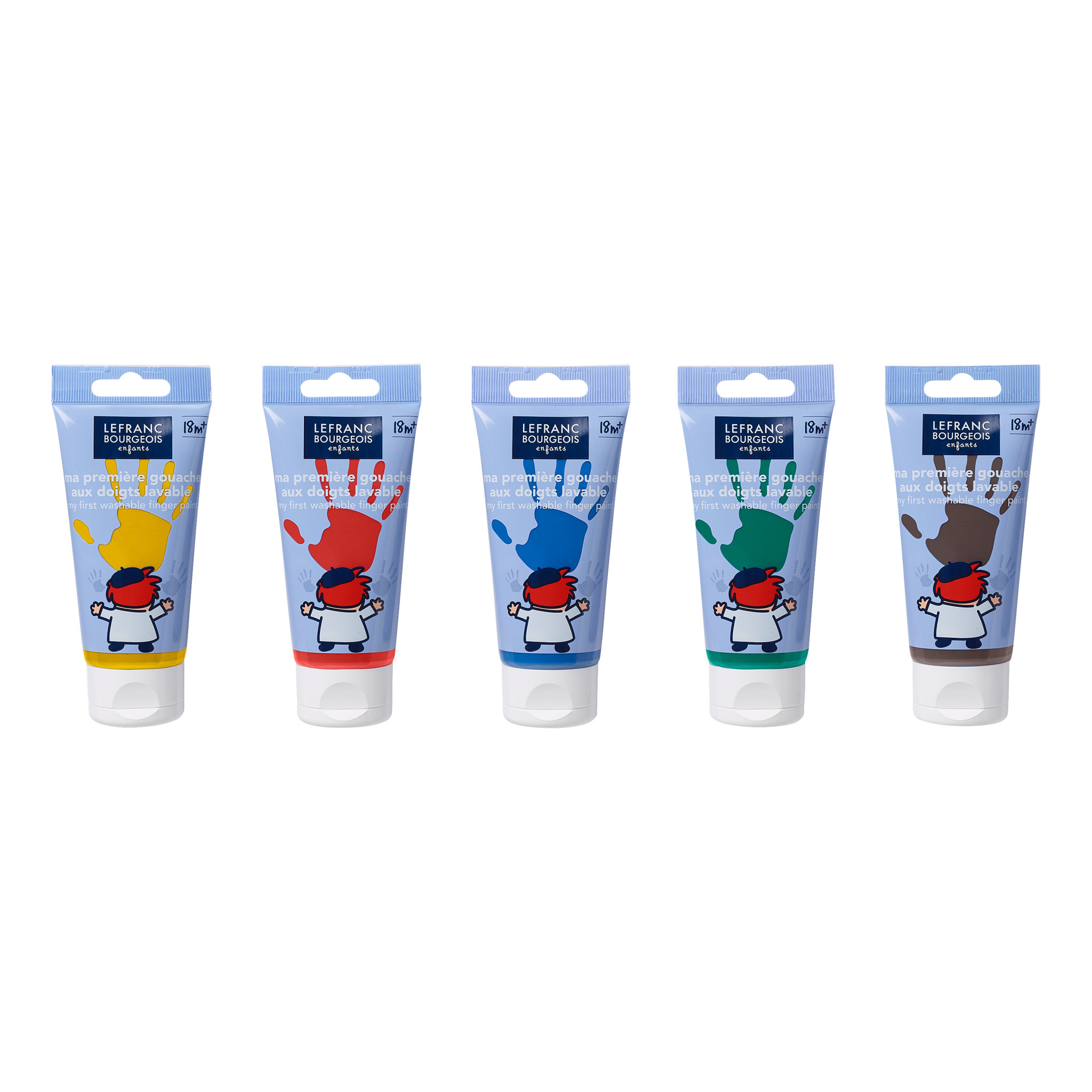 12 PASTILLES DE GOUACHE 30MM LEFRANC BOURGEOIS ENFANTS