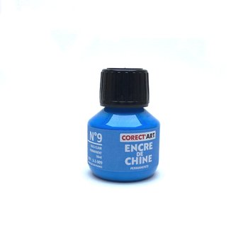 CORECTOR BILMANS Encre De Chine Bleu Clair - Flacon De 45Ml