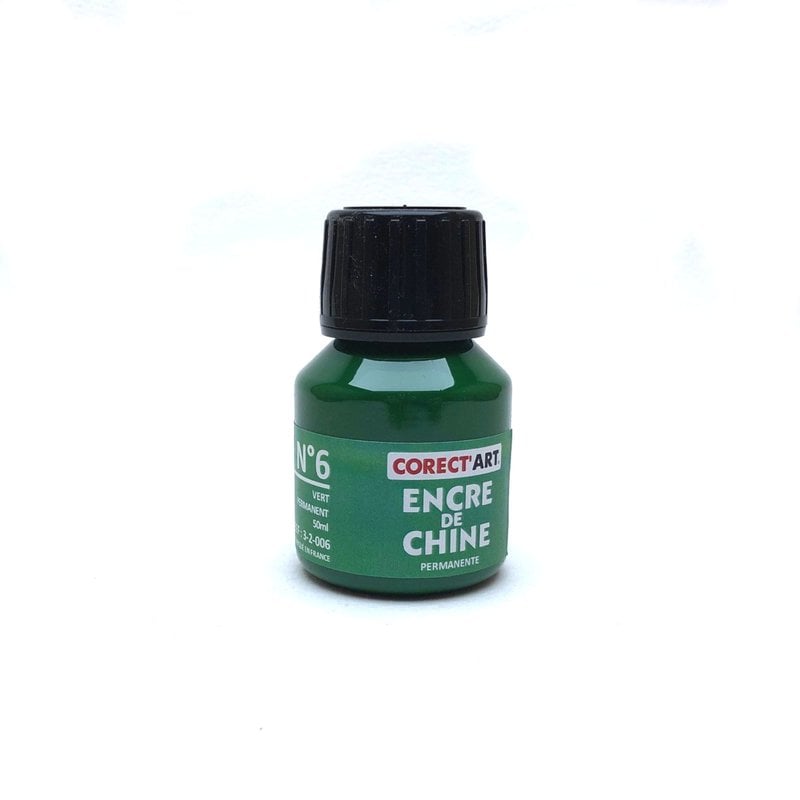 CORECTOR BILMANS Encre De Chine Vert - Flacon De 45Ml