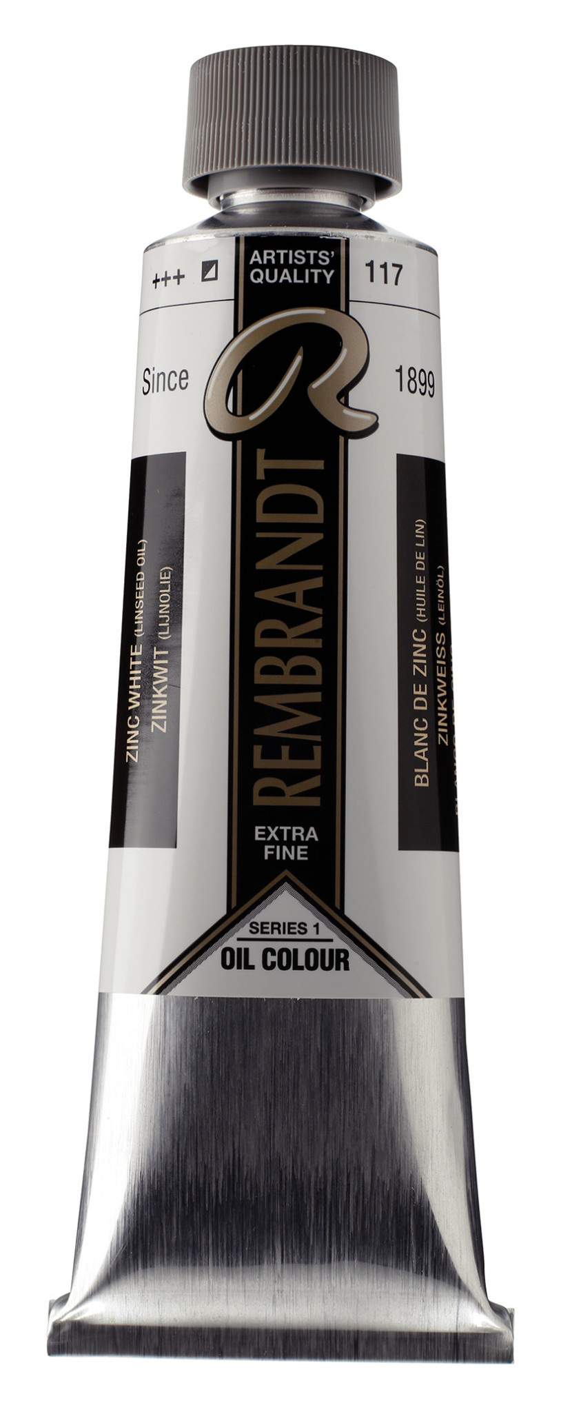 REMBRANDT Couleur à l'Huile Tube 150 ml Blanc de Zinc (Huile de Lin) 117