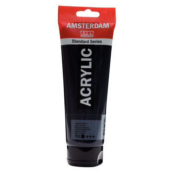 AMSTERDAM Peinture Acrylique Tube 250 ml Noir de Bougie 702