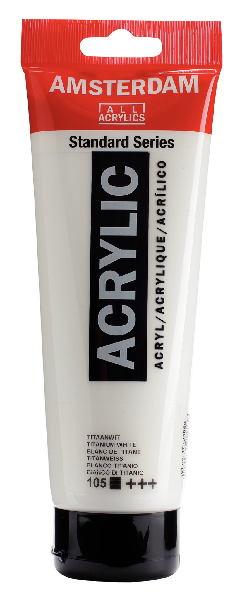 AMSTERDAM Peinture Acrylique Tube 250 ml Blanc de Titane 105