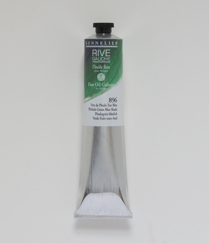 SENNELIER Rive Gauche Fine Oil 200ml - Green from Phtalo Blue Tone