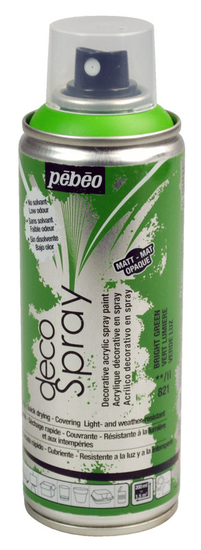 PEBEO Decospray Mat 200 Ml Vert Lumiere