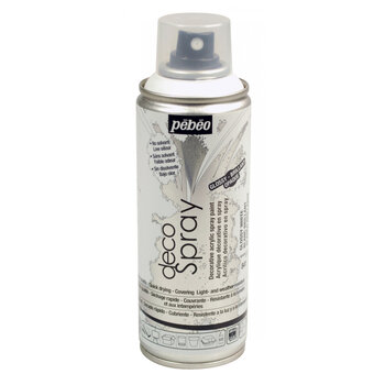 PEBEO Decospray Brillant 200 Ml Brillant Blanc