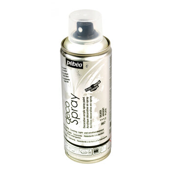 PEBEO Decospray Nacré 200 Ml Argent