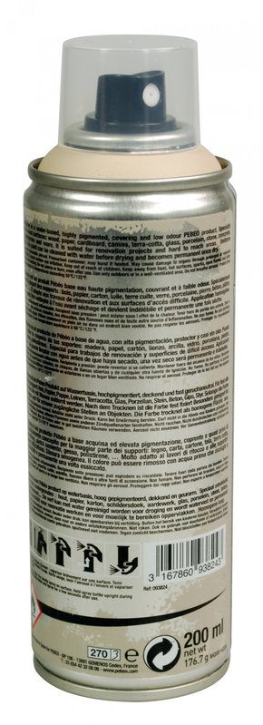 PEBEO Spray paint can DECOSPRAY 200ML Light taupe