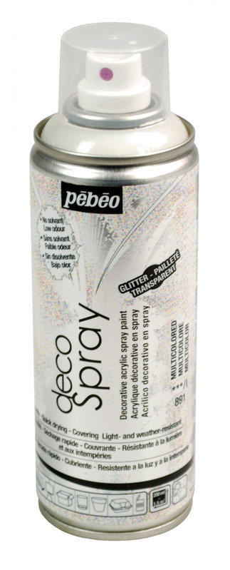 PEBEO Decospray Paillté 200 Ml Multicolore Paillette