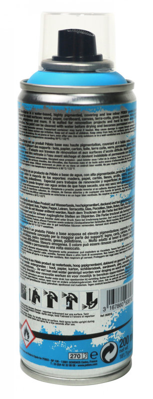 PEBEO Spray paint can DECOSPRAY 200ML Caribbean Blue