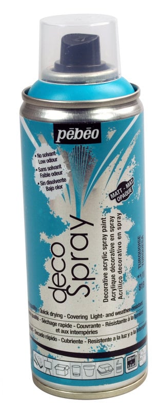 PEBEO Decospray Mat 200 Ml Turquoise