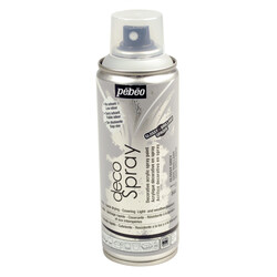 PEBEO Decospray Brillant 200 Ml Brillant Gris
