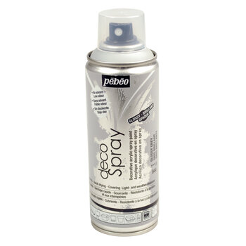 PEBEO Spray paint can DECOSPRAY 200ML Grey gloss