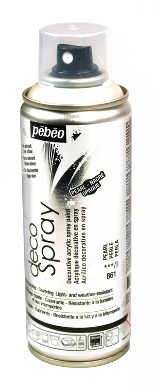 PEBEO Decospray Nacré 200 Ml Perle