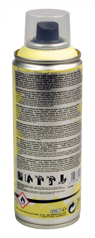 PEBEO Spray paint can DECOSPRAY 200ML Pastel Yellow