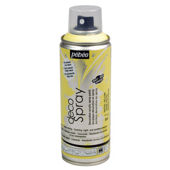 PEBEO Decospray Mat 200 Ml Jaune Pastel