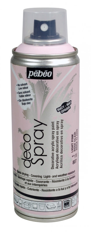 PEBEO Decospray Mat 200 Ml Rose Clair