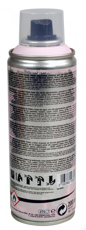 PEBEO Spray paint can DECOSPRAY 200ML Light pink