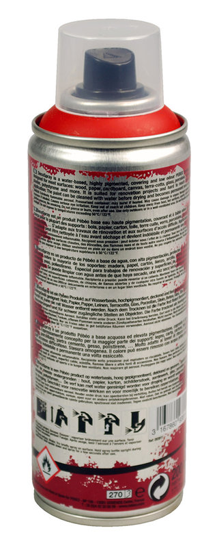 PEBEO Spray paint can DECOSPRAY 200ML Red