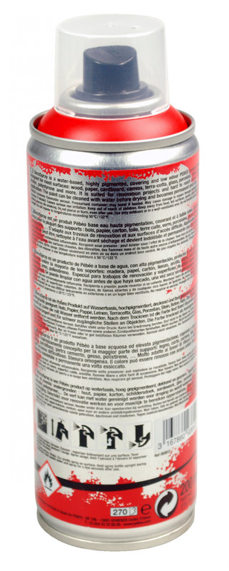 PEBEO Spray paint can DECOSPRAY 200ML Christmas Red