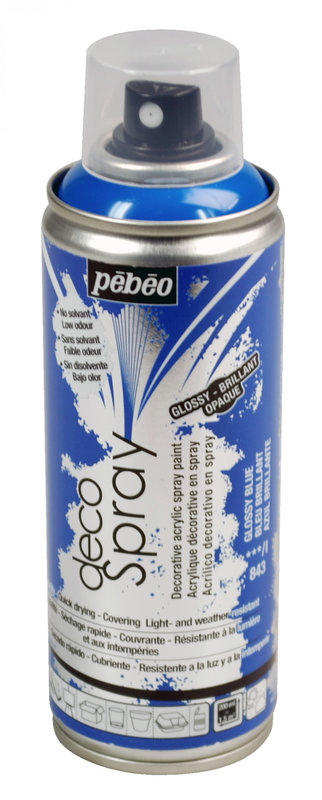 PEBEO Spray paint DECOSPRAY 200ML Blue gloss