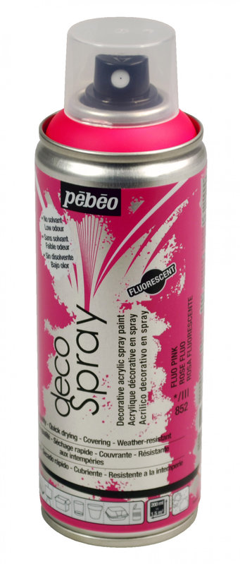 PEBEO Spray paint DECOSPRAY 200ML Fluorescent pink