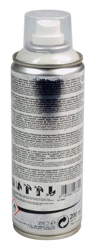 PEBEO Decospray 200 Ml Argent Paillete