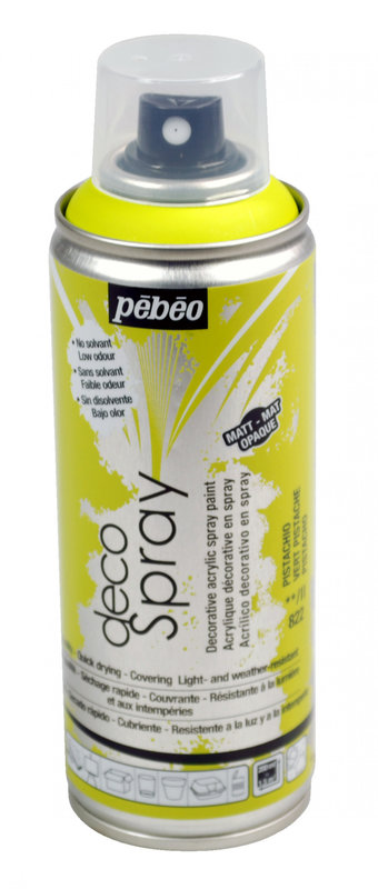 Pébéo Decospray bombe de peinture argent chrome 200ml