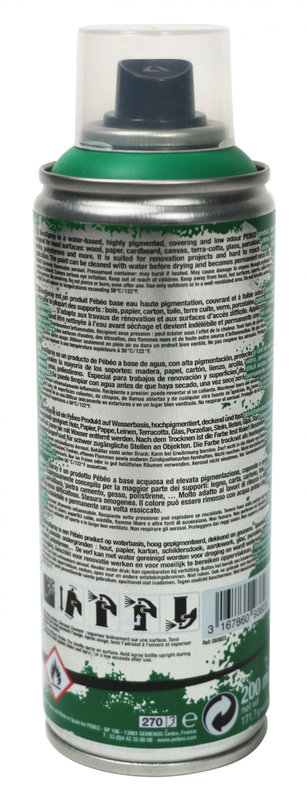 PEBEO Decospray Mat 200 Ml Vert Noël