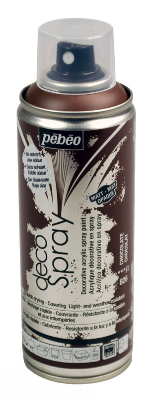 PEBEO Spray paint DECOSPRAY 200ML Chocolate