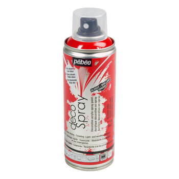 PEBEO Spray paint can DECOSPRAY 200ML Bright red