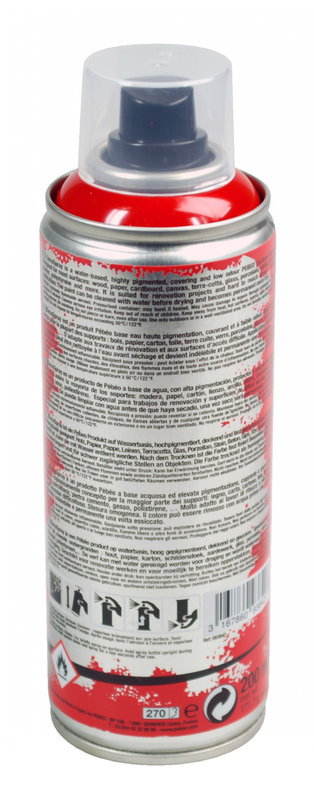 PEBEO Spray paint can DECOSPRAY 200ML Bright red