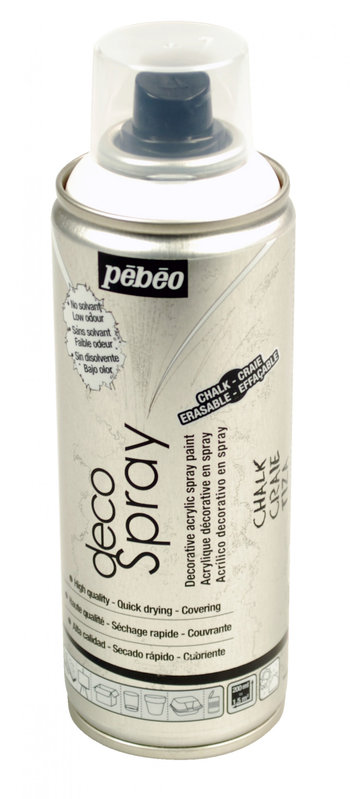 PEBEO Spray paint can DECOSPRAY 200ML Chalk