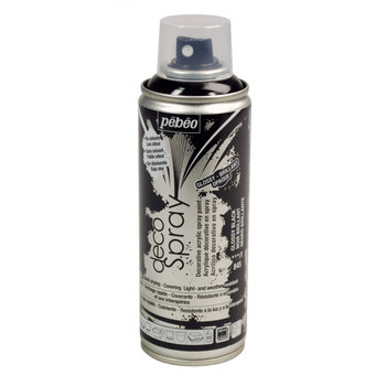 PEBEO Decospray Brillant  200 Ml Brillant Noir