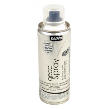 PEBEO Spray paint can DECOSPRAY 200ML Glossy transparent varnish