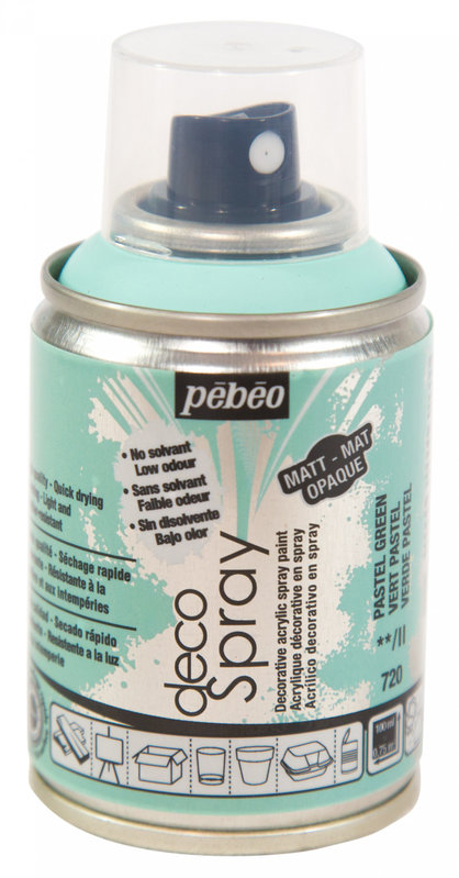 PEBEO Decospray Mat 100 Ml Vert Pastel