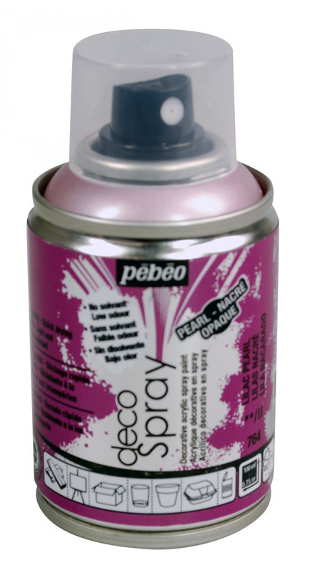 PEBEO Decospray Nacré 100 Ml Lilas Nacre