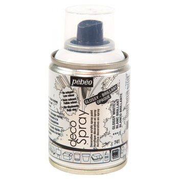 PEBEO Decospray Brillant 100 Ml Brillant Blanc