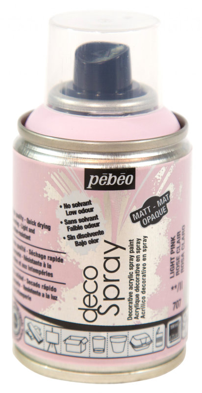 PEBEO Decospray Mat 100 Ml Rose Clair