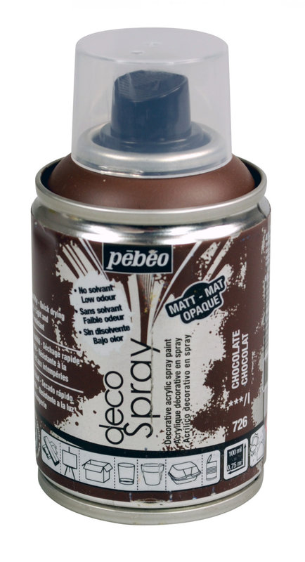 PEBEO Decospray Mat 100 Ml Chocolat