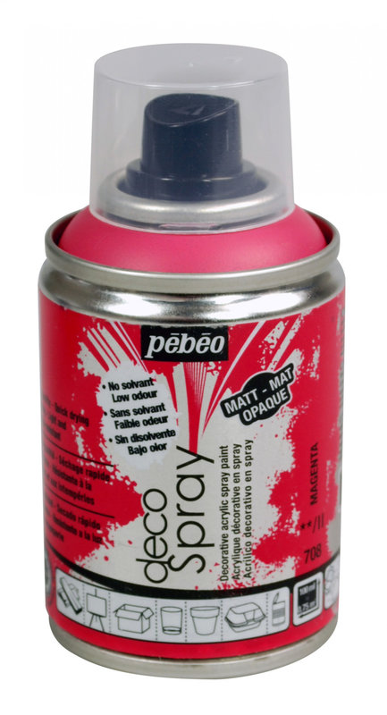 PEBEO Decospray Mat 100 Ml Magenta